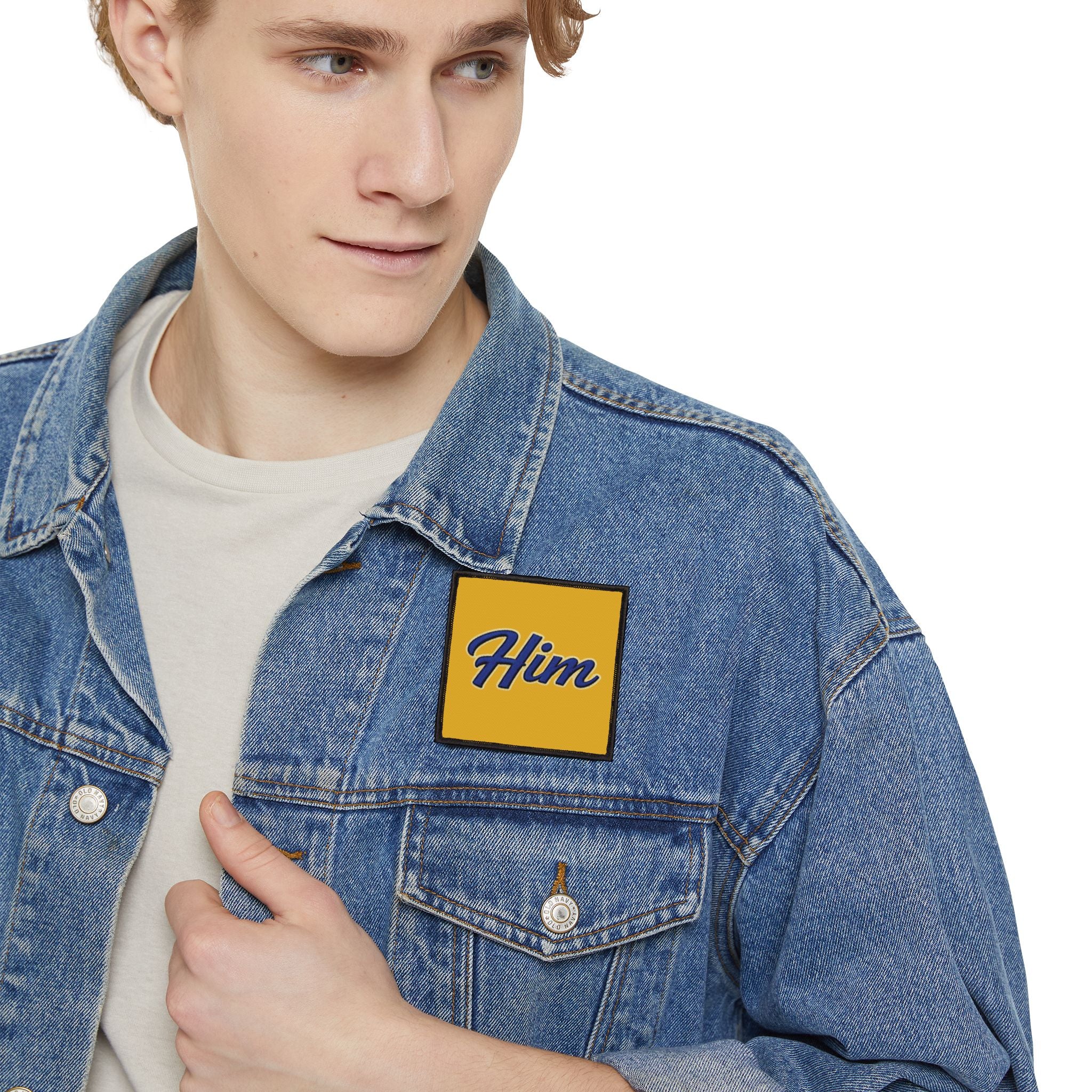 Retro Revisions Official Him Badge