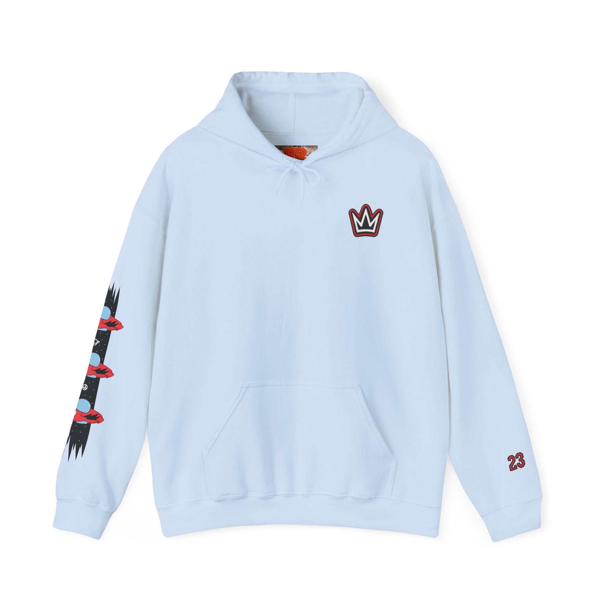 Retro-Revisions Fire Red Hoodie