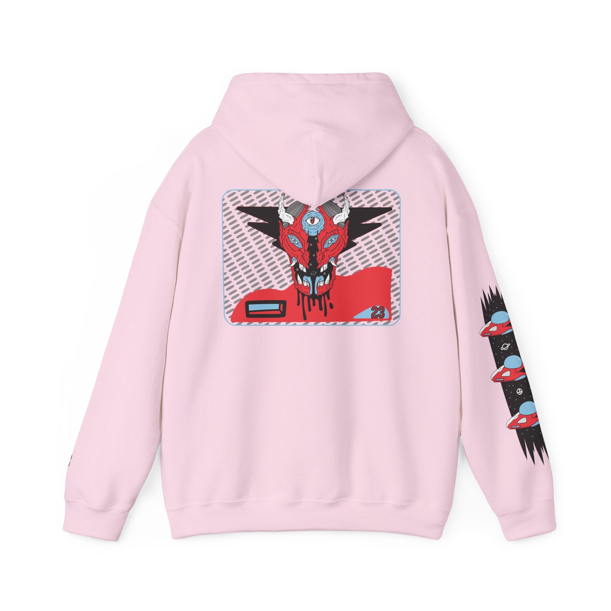 Retro-Revisions Fire Red Hoodie