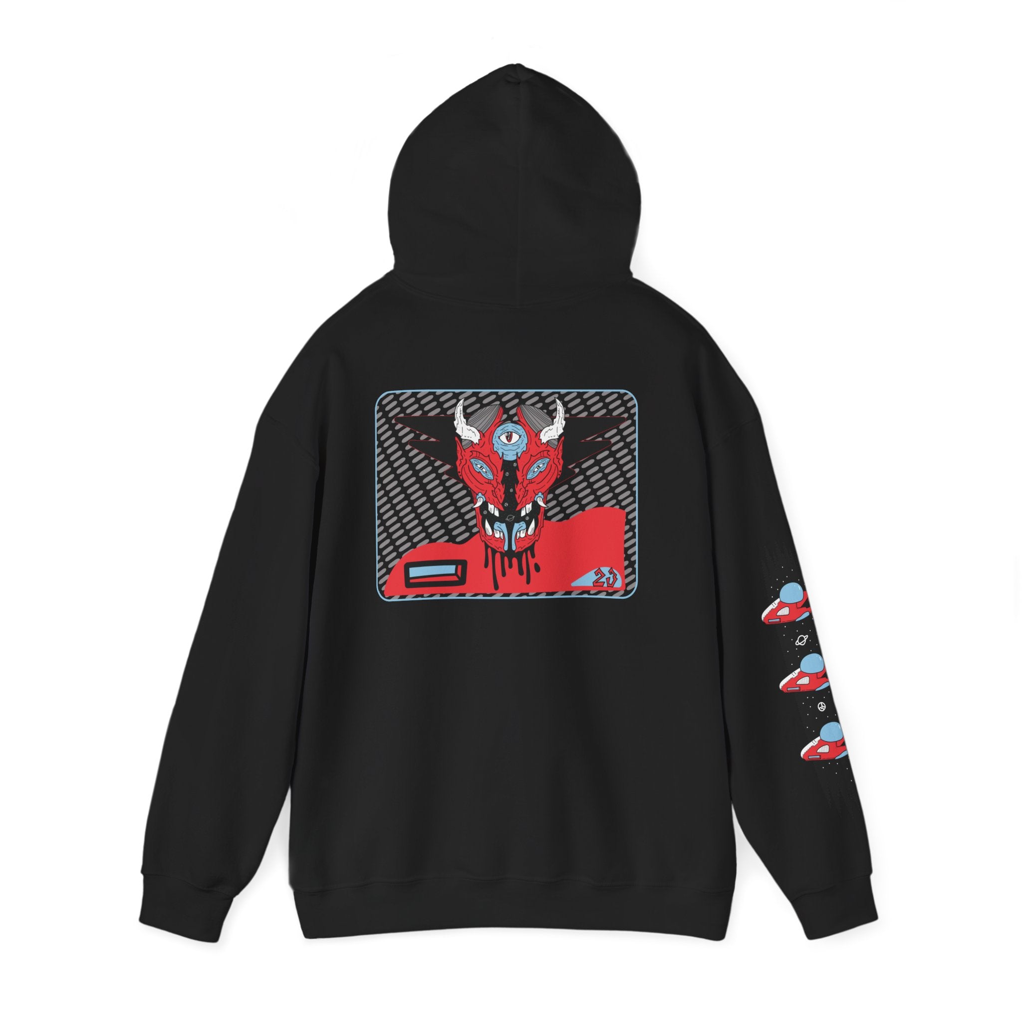 Filthy x Retro-Revisions Fire Red Hoodie
