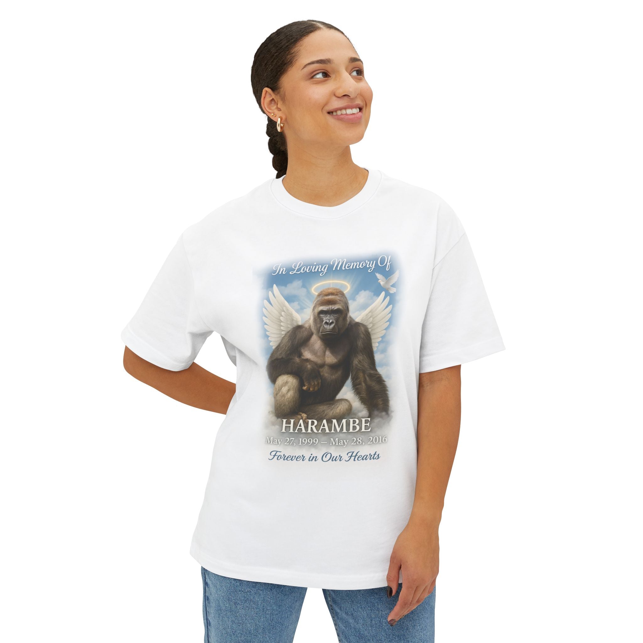 RR Harambe Tribute Boxy Tee