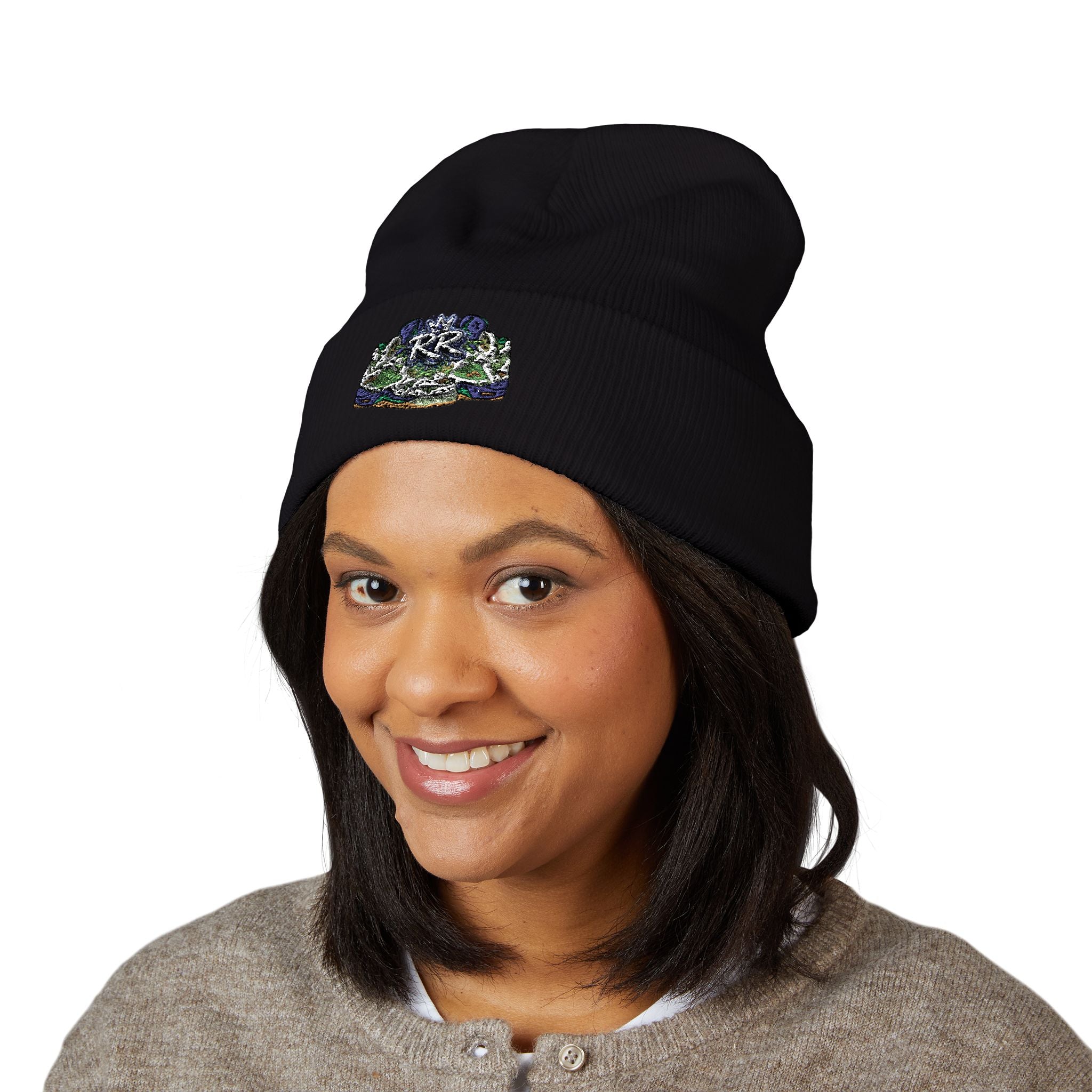 RR Busted Grapes Cuffed Beanie