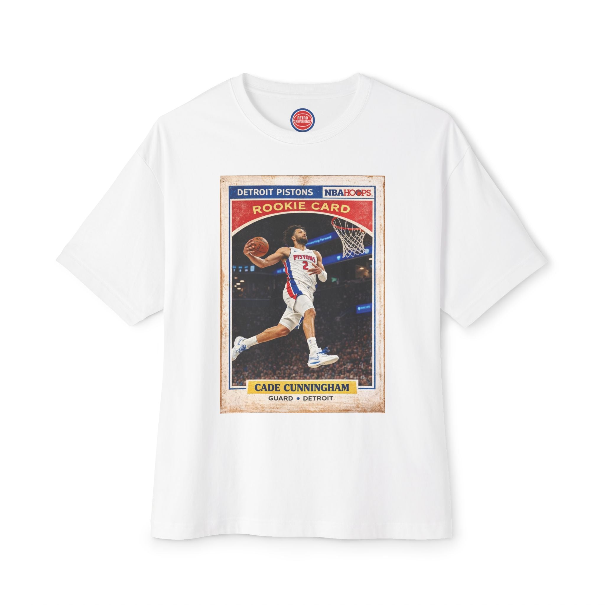 Retro Revisions “Motor City Rookie” Vintage Basketball Tee