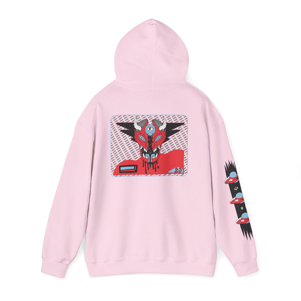 Filthy x Retro-Revisions Fire Red Hoodie