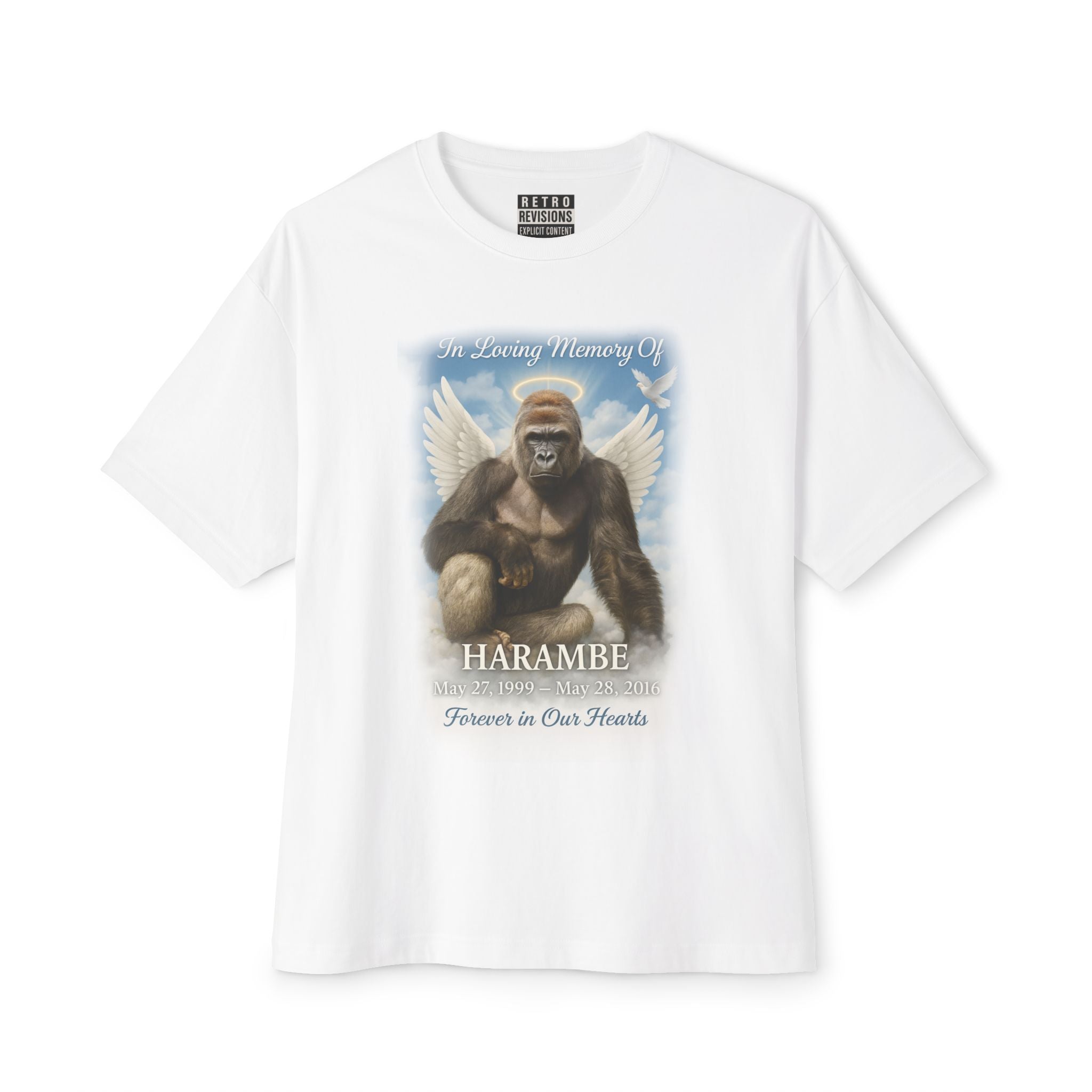 RR Harambe Tribute Boxy Tee