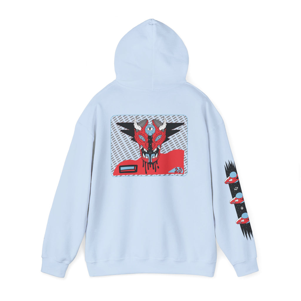 Filthy x Retro-Revisions Fire Red Hoodie