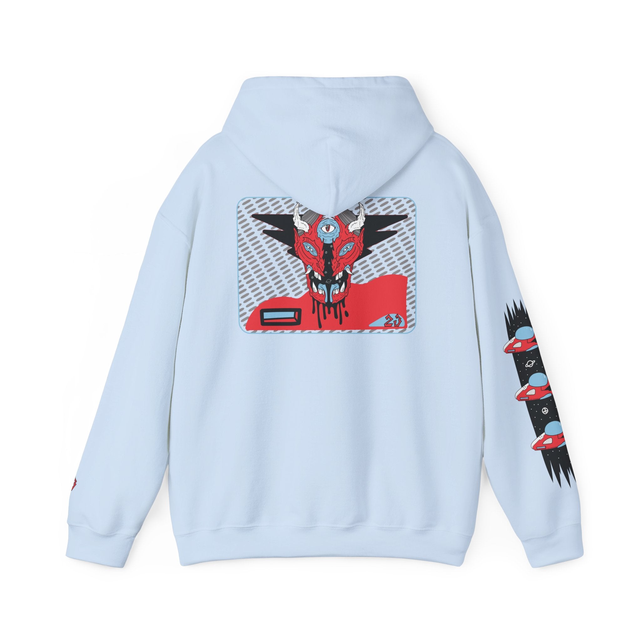 Filthy x Retro-Revisions Fire Red Hoodie