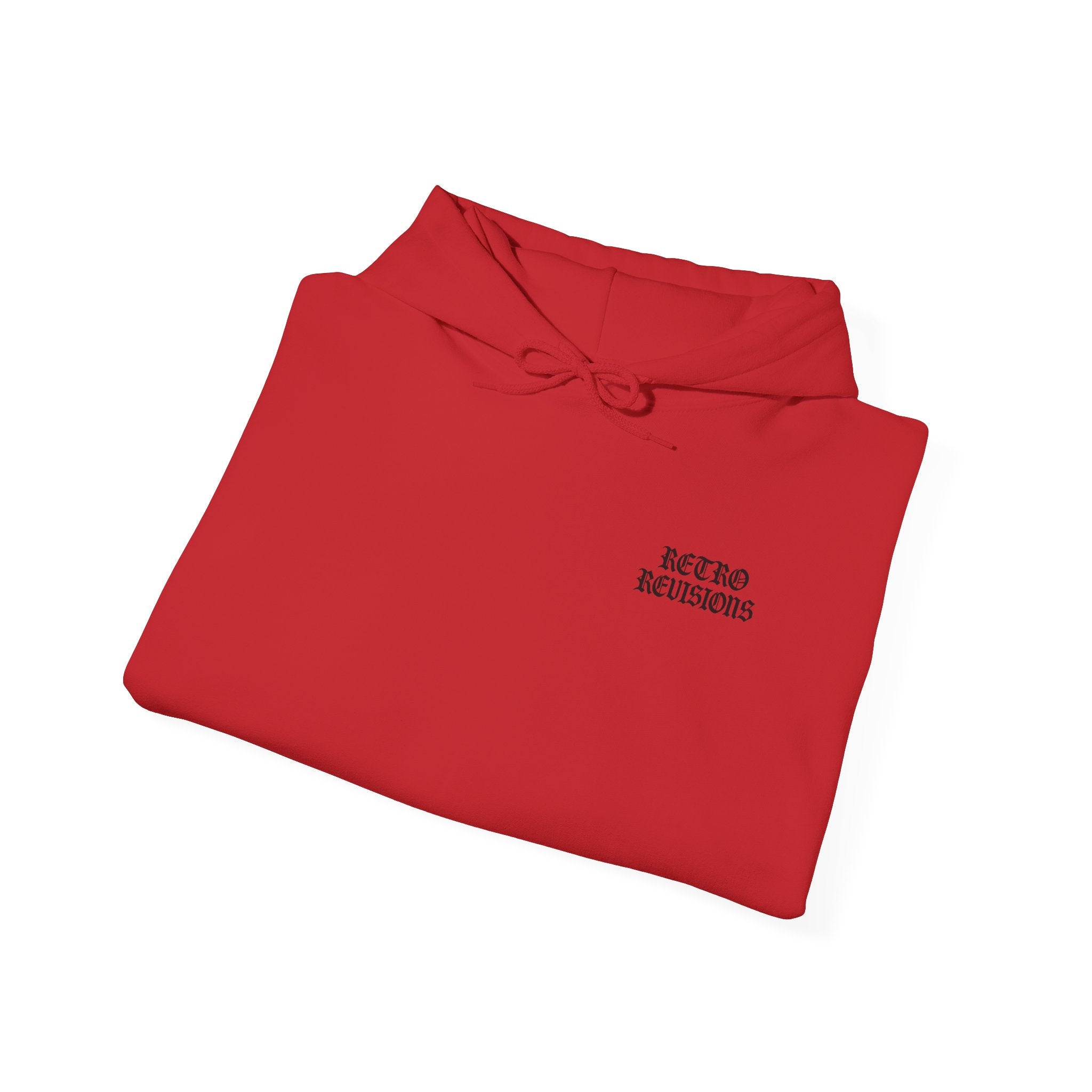 Retro-Revisions Fire Red Hoodie