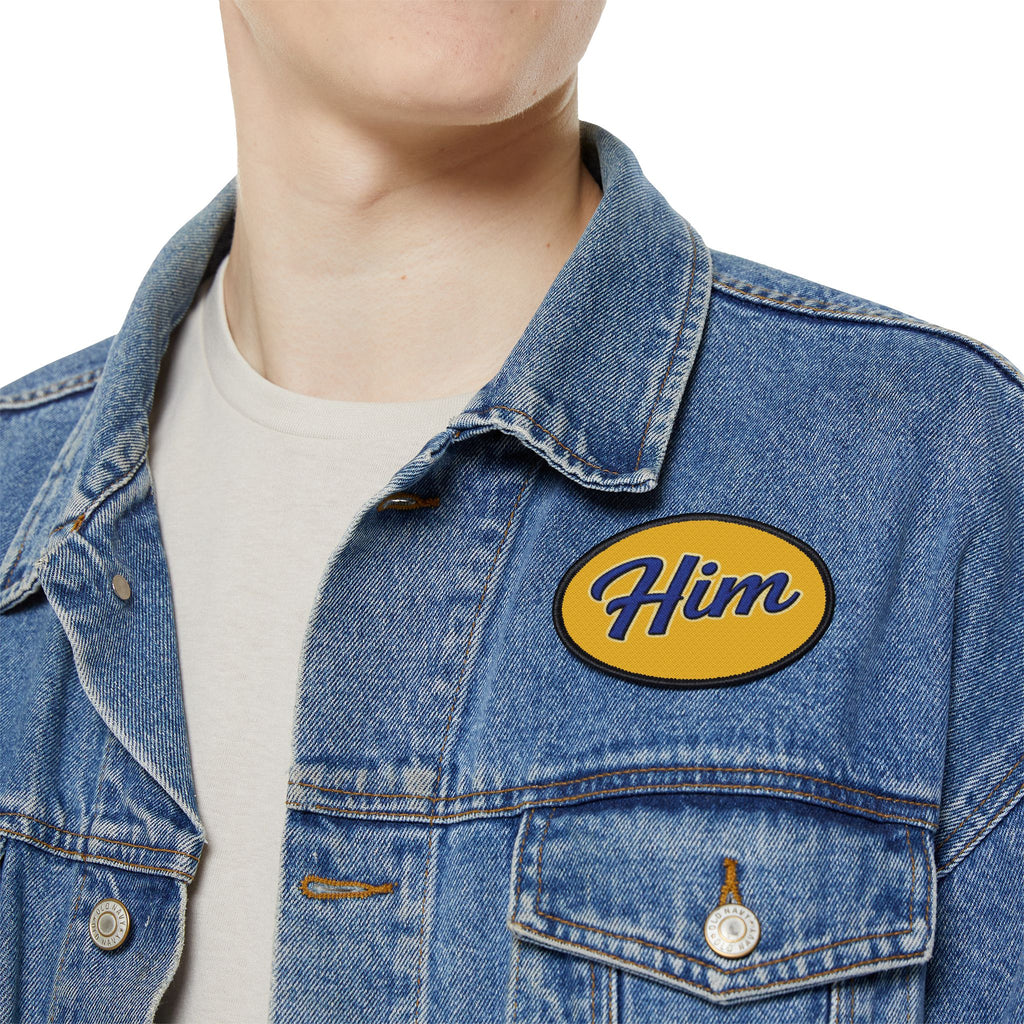 Retro Revisions Official Him Badge