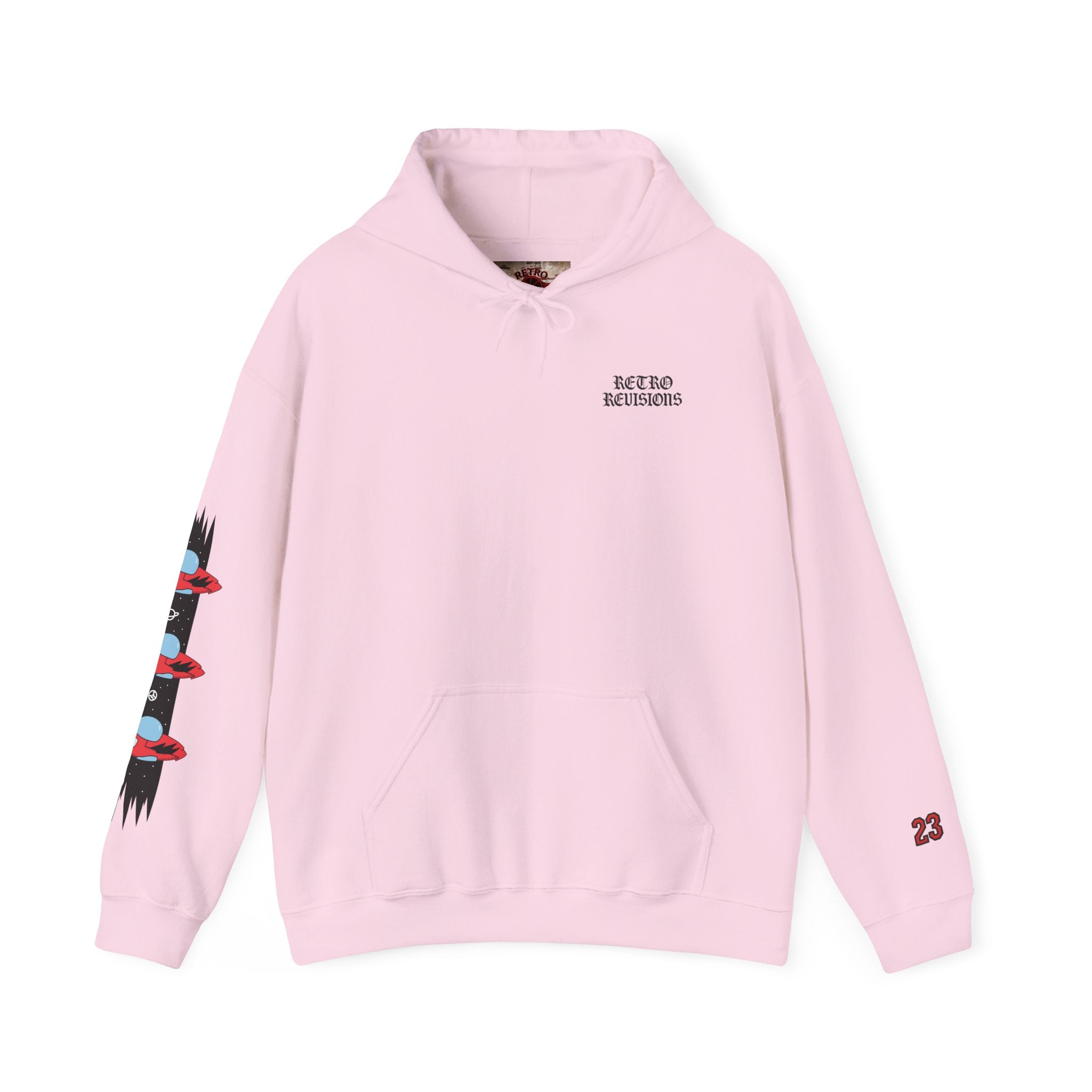 Retro-Revisions Fire Red Hoodie