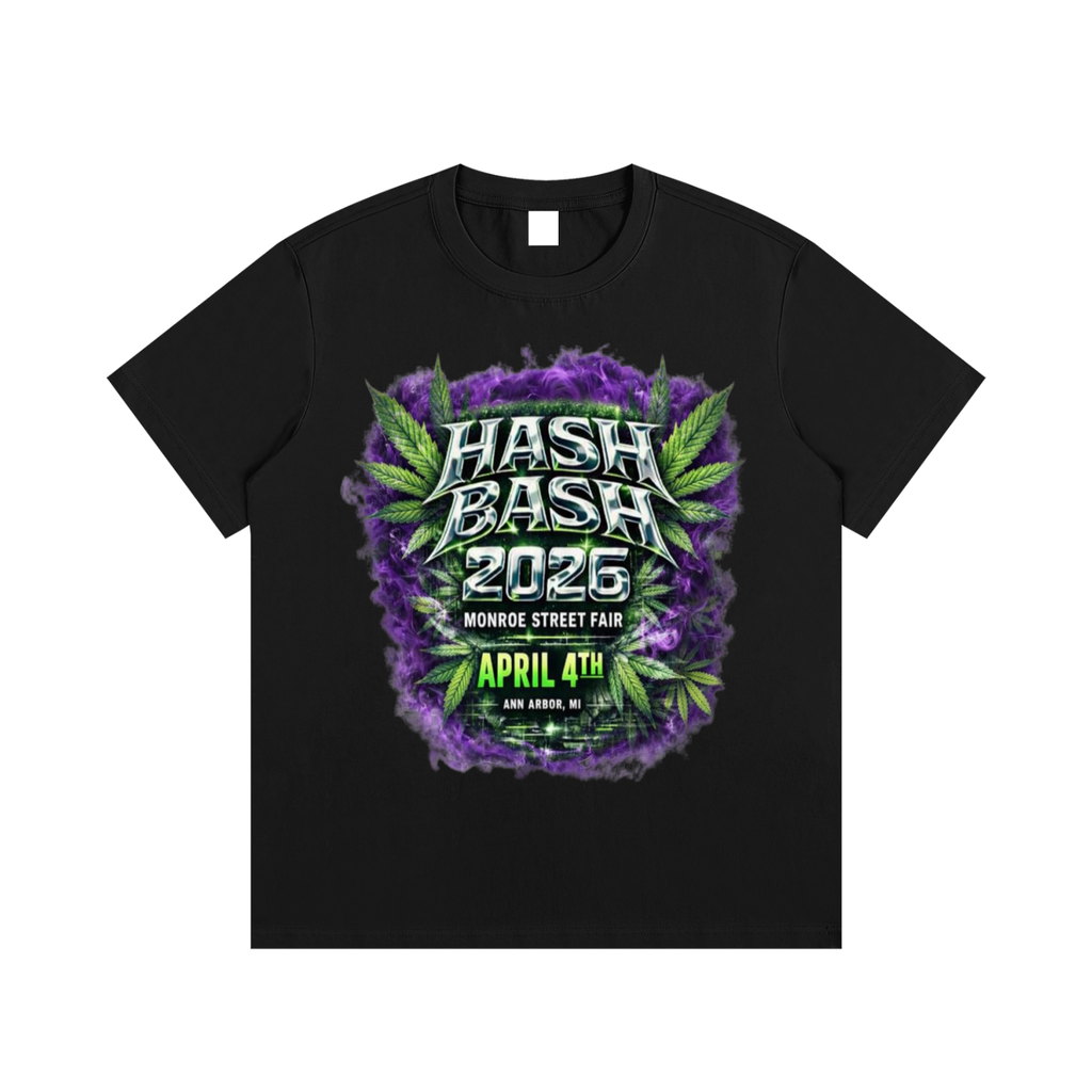 Retro Revisions 2026 Hash Bash Tee