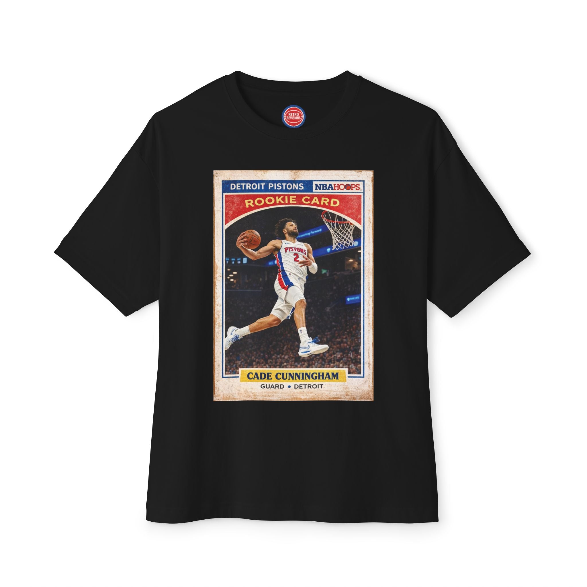 Retro Revisions “Motor City Rookie” Vintage Basketball Tee