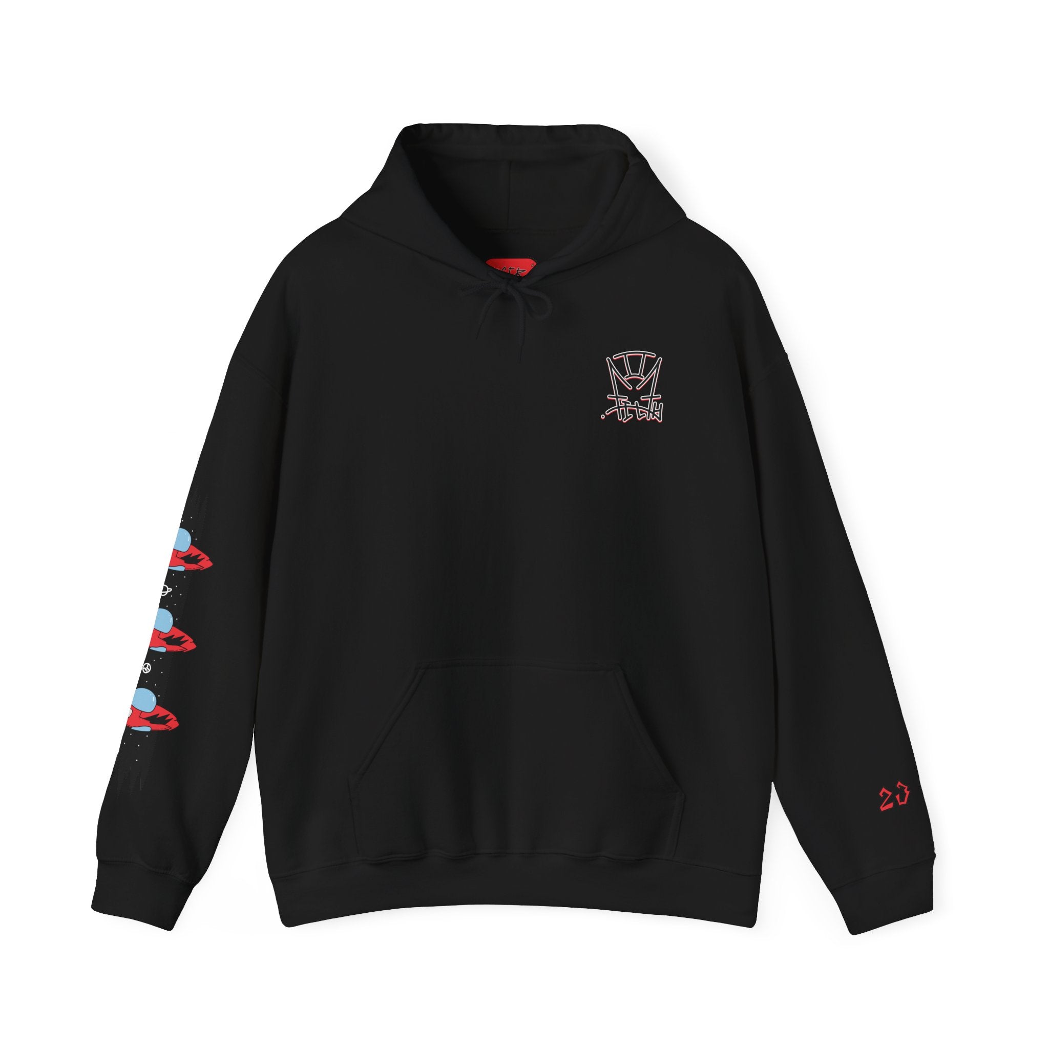 Filthy x Retro-Revisions Fire Red Hoodie