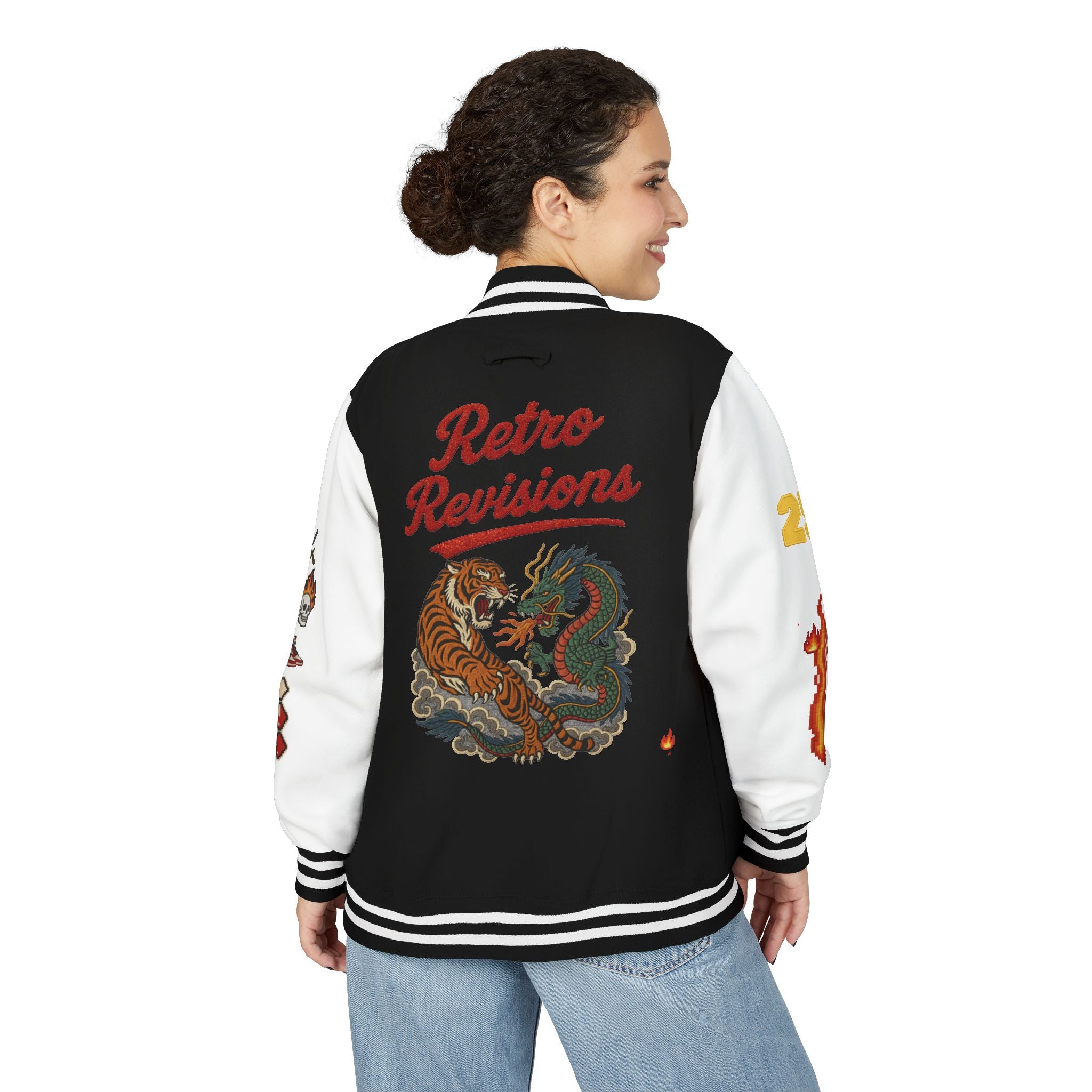 Retro Revisions ''RR'' Varsity Letterman Jacket