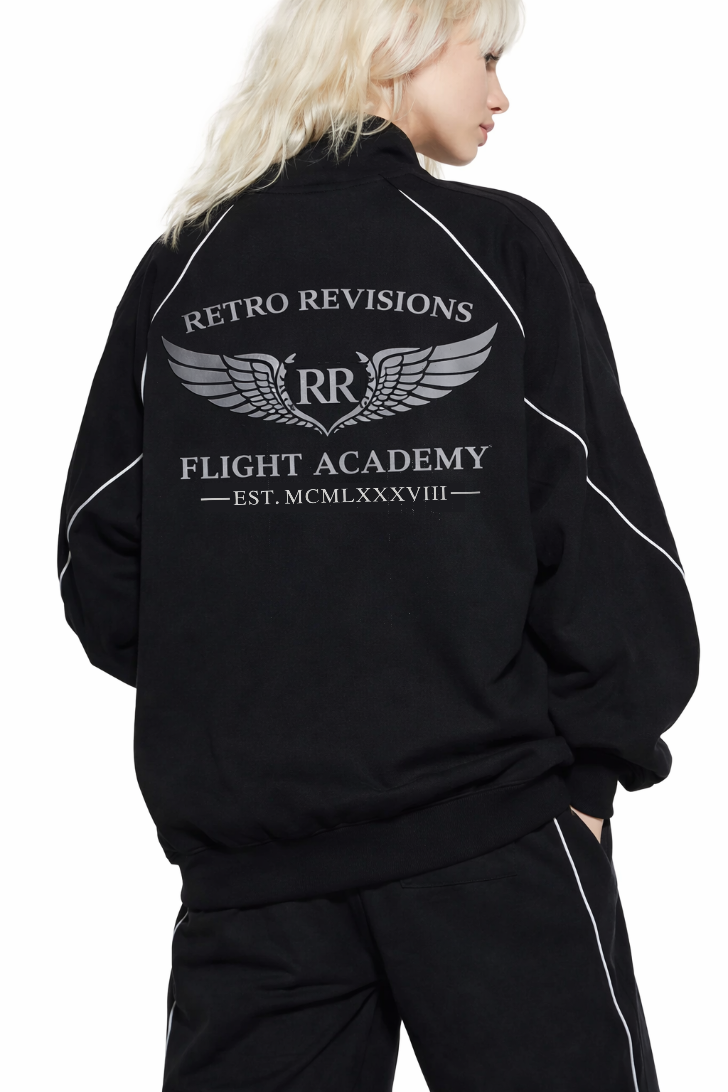 RRxARCHIVE Flight Academy Reflective Jacket
